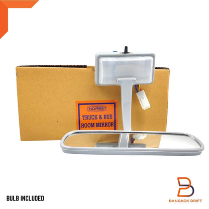 Inner Rear View Mirror Assembly w/ Light for Isuzu NPR NKR N-Series (95-05)