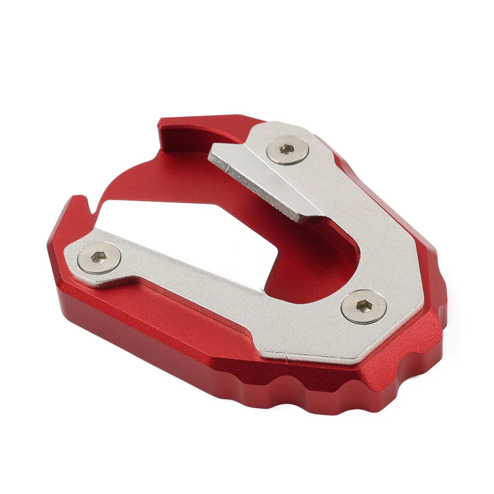 Red Kickstand Foot Extension Side Stand Enlarger for Tiger 900 RALLY GT (2020-2023)