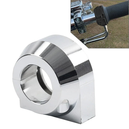 1" Dual-Cable Throttle Housing Clamp for Harley Dyna Softail (2006-2023)