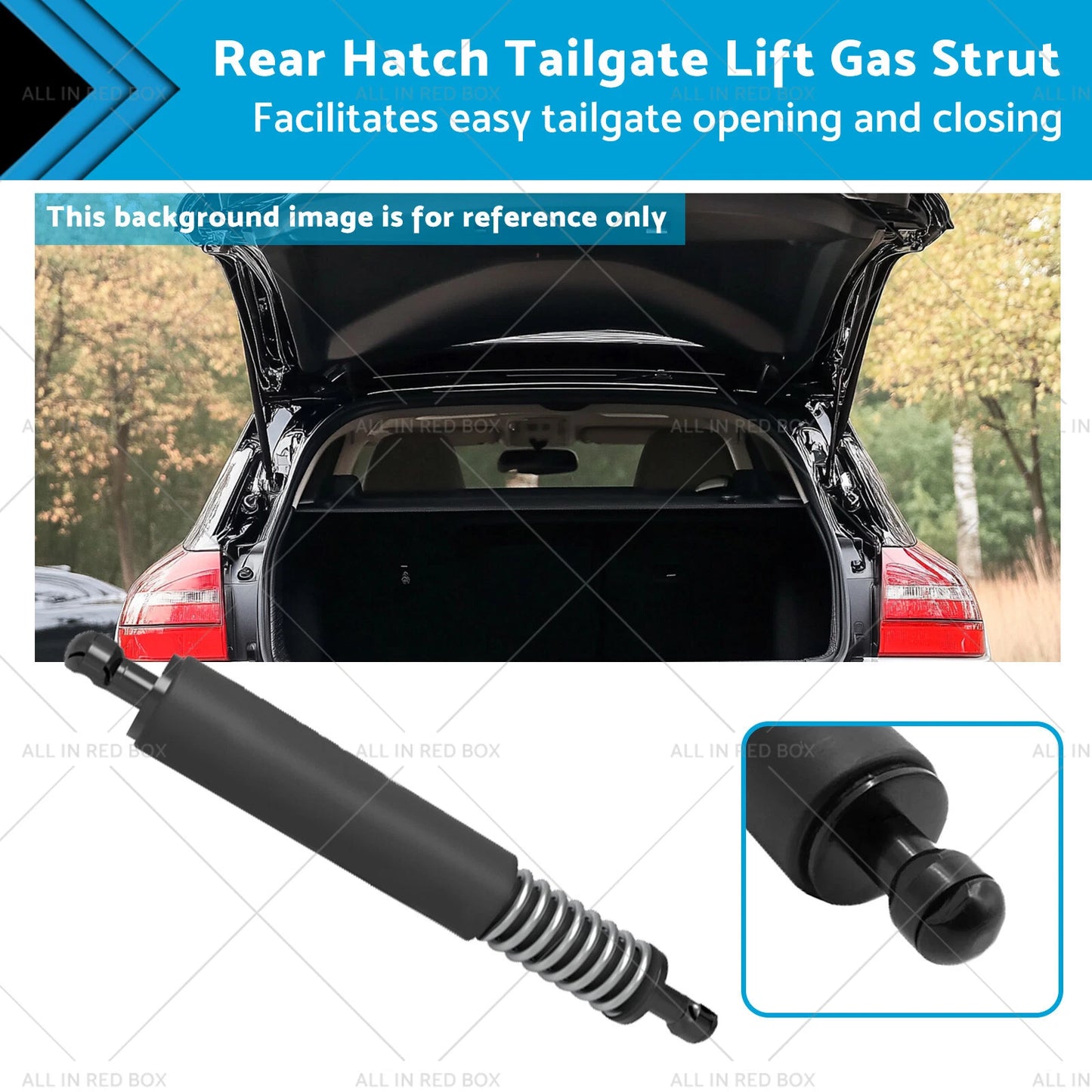 1x Rear Hatch Tailgate Lift Gas Strut for Porsche Cayenne (2003-2006)