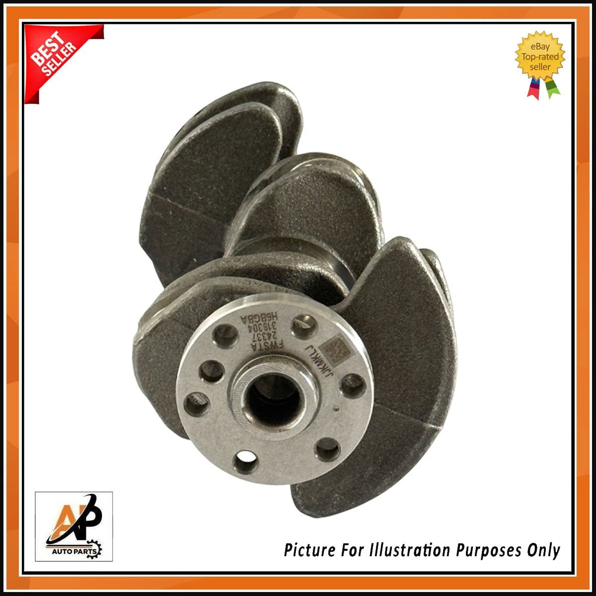 Genuine Crankshaft for Ford B-Max M1DA 1.0 EcoBoost (2013–2019)