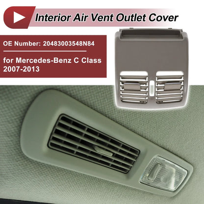 Rear Center Console Air Outlet Vent Grille for Mercedes-Benz (2003-2012)