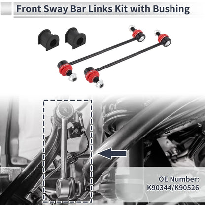Front Stabilizer Bar Links with 2 x Bushings for Toyota Solara (2004-2008)