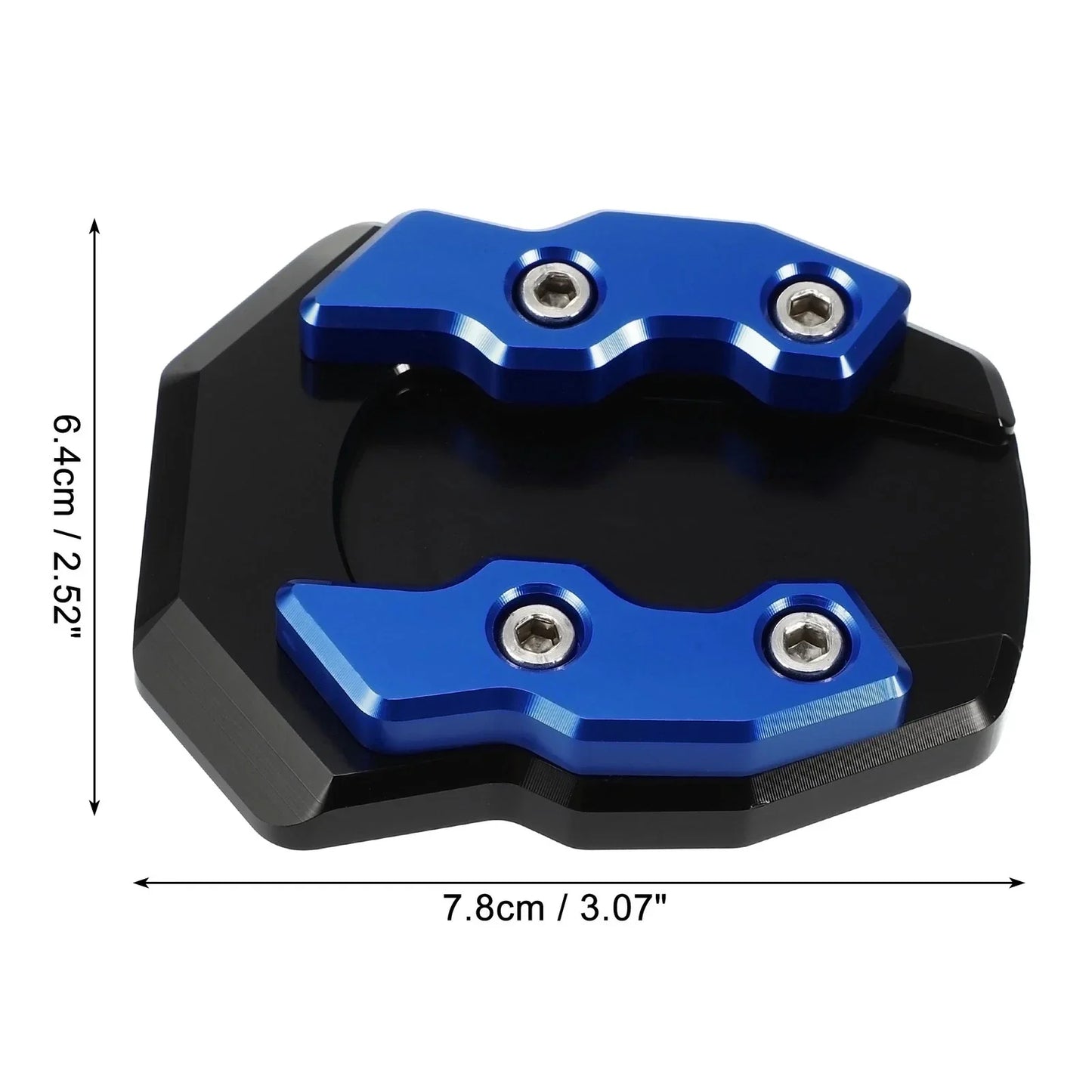 Kickstand Pad for Honda Adv-160 2022 with Wrench - Black Blue