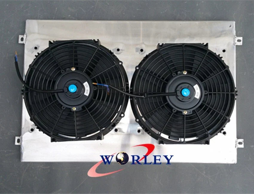 Aluminum Radiator Shroud & Fans for Holden VY Commodore SS 5.7L V8 (2002-2004)