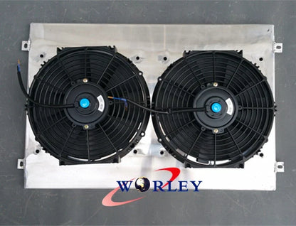 Aluminum Radiator Shroud & Fans for Holden VY Commodore SS 5.7L V8 (2002-2004)