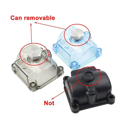 Plastic Carburetor Float Bowl Chamber for PHBG 50cc Blue