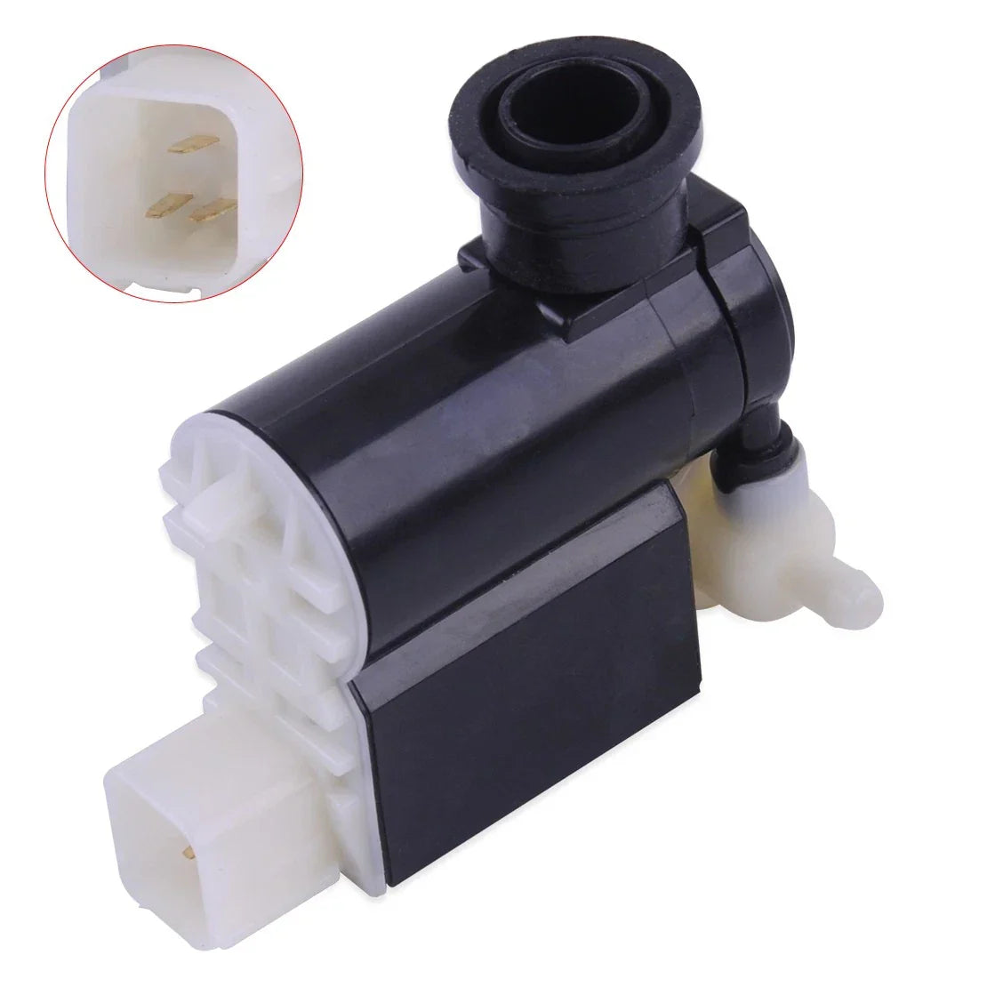 Windshield Washer Pump for Hyundai Santa Fe Tucson Veloster Kia (2013-2023)