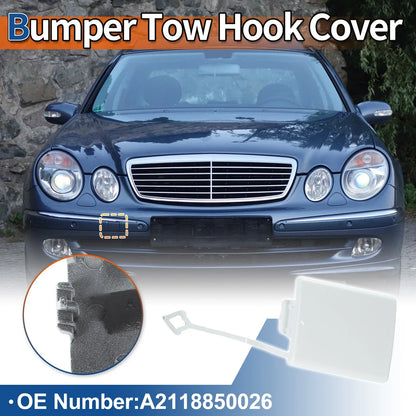Front Car Bumper Tow Hook Cover for Mercedes-Benz E-Class (2003-2009)