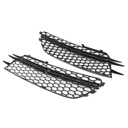 Honeycomb Front Bumper Fog Light Grilles for Audi A6 C7 (2012-2015)
