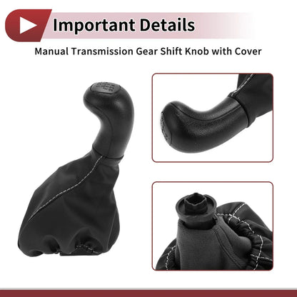 5 Speed Gear Shift Knob & Cover for Mercedes-Benz VITO (1996-1999)