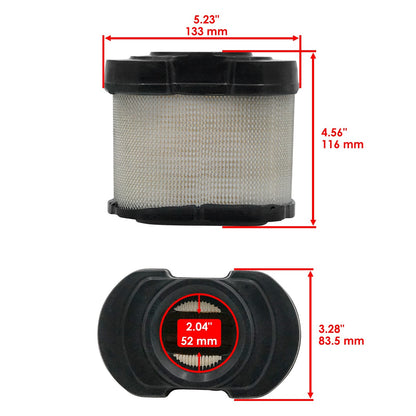 Air and Oil Filter Set Replacement for John Deere LA155 LA165 LA175 (2005–2005)