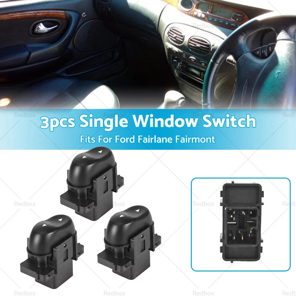 3 x Window Switch for Ford Fairlane Fairmont AU (1998-2002)