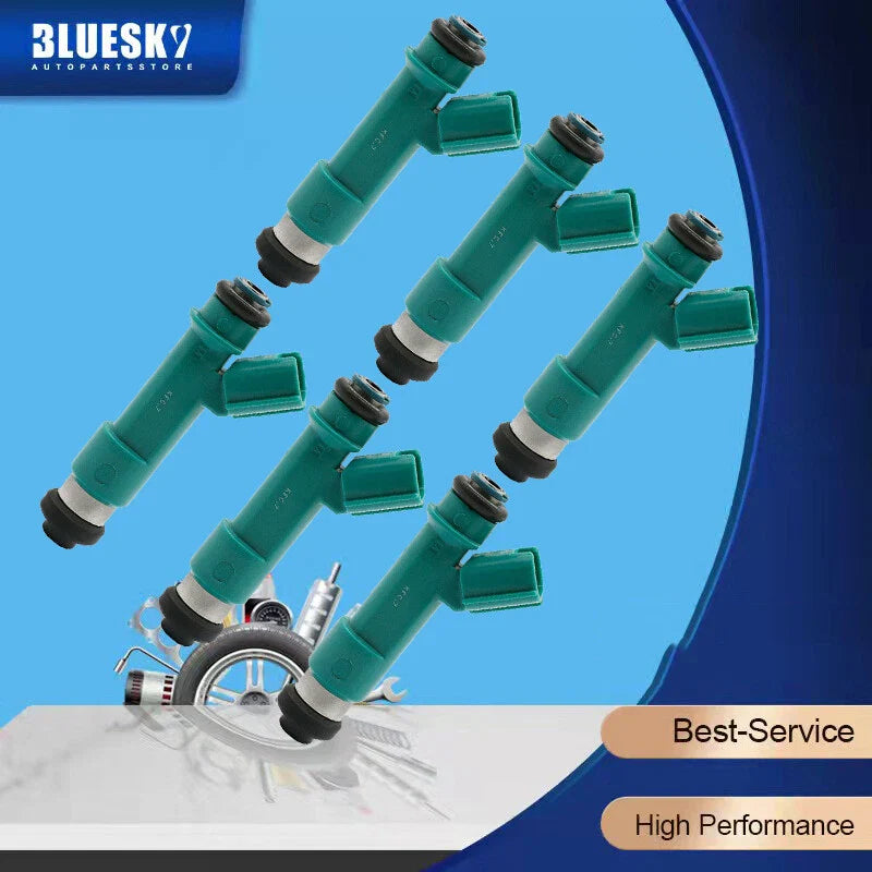 6 x Fuel Injectors for Land Cruiser Prado FJ Cruiser Hilux 1GRFE V6 4.0L
