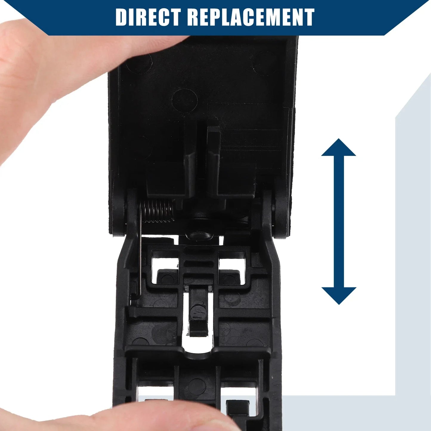 Inner Hood Release Handle for Dodge Ram Pickup Black (2010-2018)