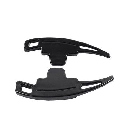 Black Steering Wheel Paddle Shifter Extensions for Benz A B C E M R S CLA CLS GLA