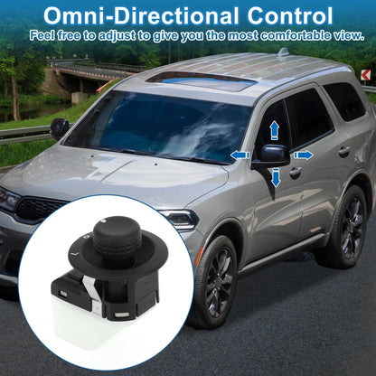 Car Mirror Switch for Dodge Avenger Dakota Durango (2008-2014) - Black Plastic