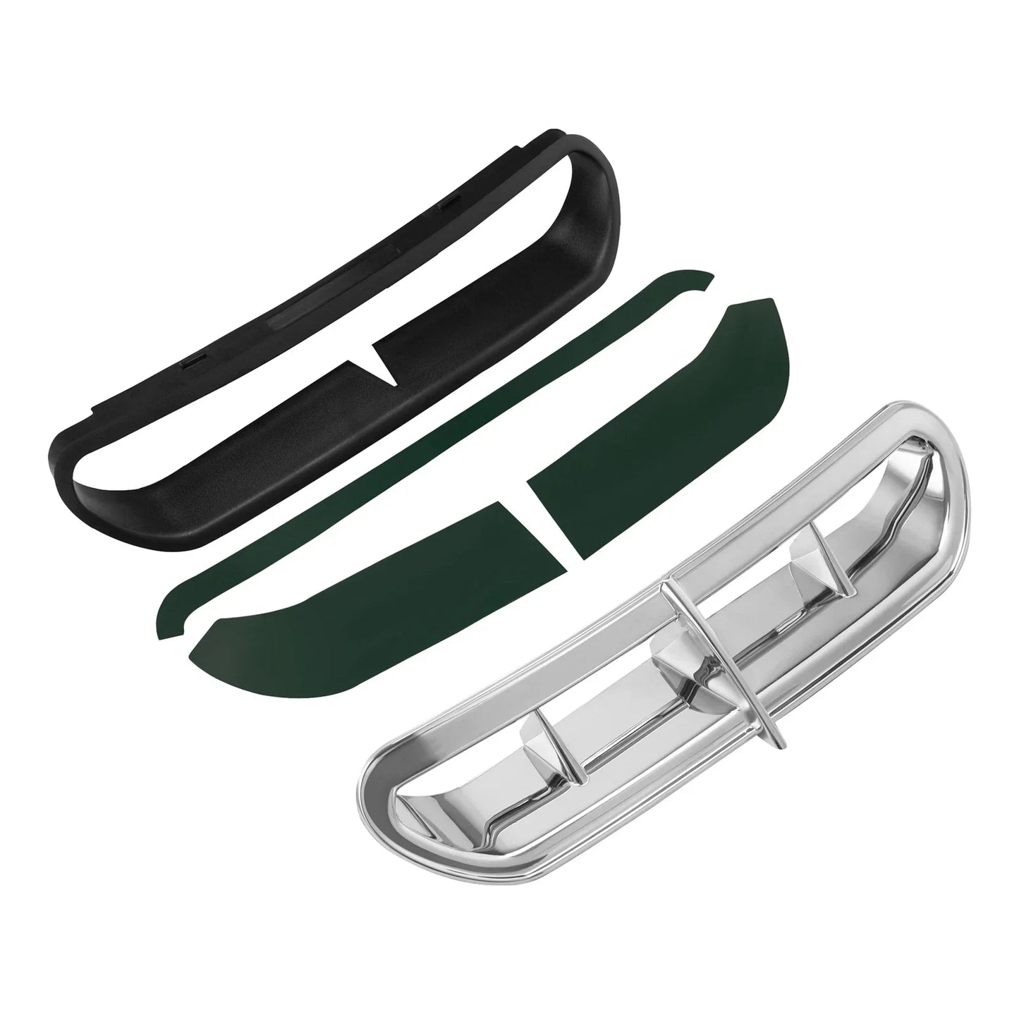 Chrome Outer Fairing Vent Accent for Harley Electra Street Glide (2014-2024)