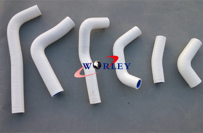 Red Silicone Radiator Hose for Honda CRF450R (2002-2004)