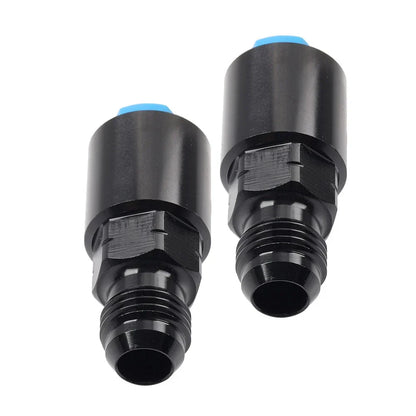 6AN Male to 5/16" Female Quick-Disconnect EFI Fuel Rail Fitting
