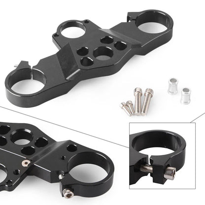 Triple Tree Front Upper Top Clamp for Honda CBR600RR (2005-2006) Black