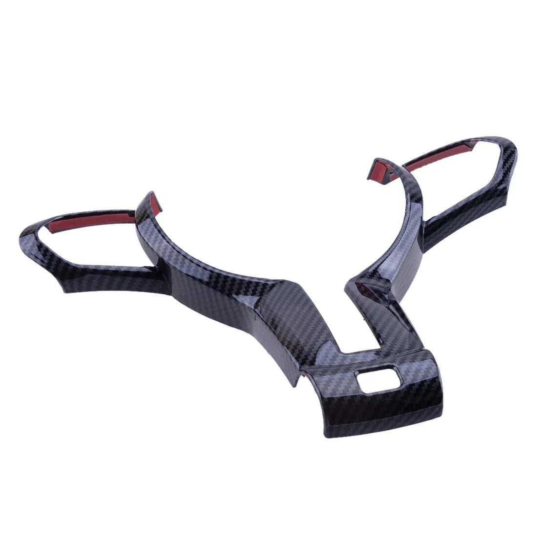 ABS Carbon Fiber Steering Wheel Cover Trim for BMW F22 F30 F32 F10 F15 X5 F16