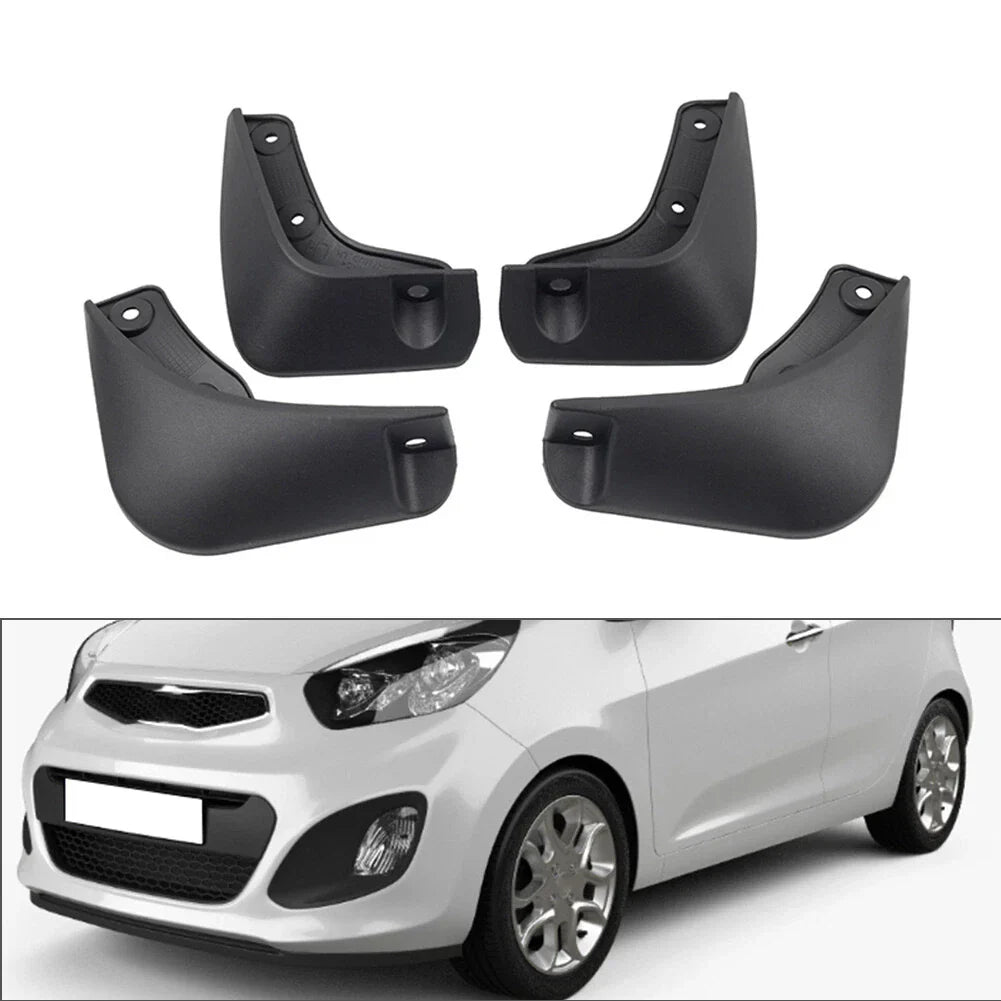 Mud Flaps Splash Guards for Kia Picanto (2011-2018)
