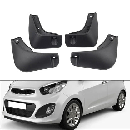 Mud Flaps Splash Guards for Kia Picanto (2011-2018)