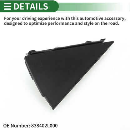 Front Right Pillar Corner Triangle Trim for Hyundai i30 (2008)