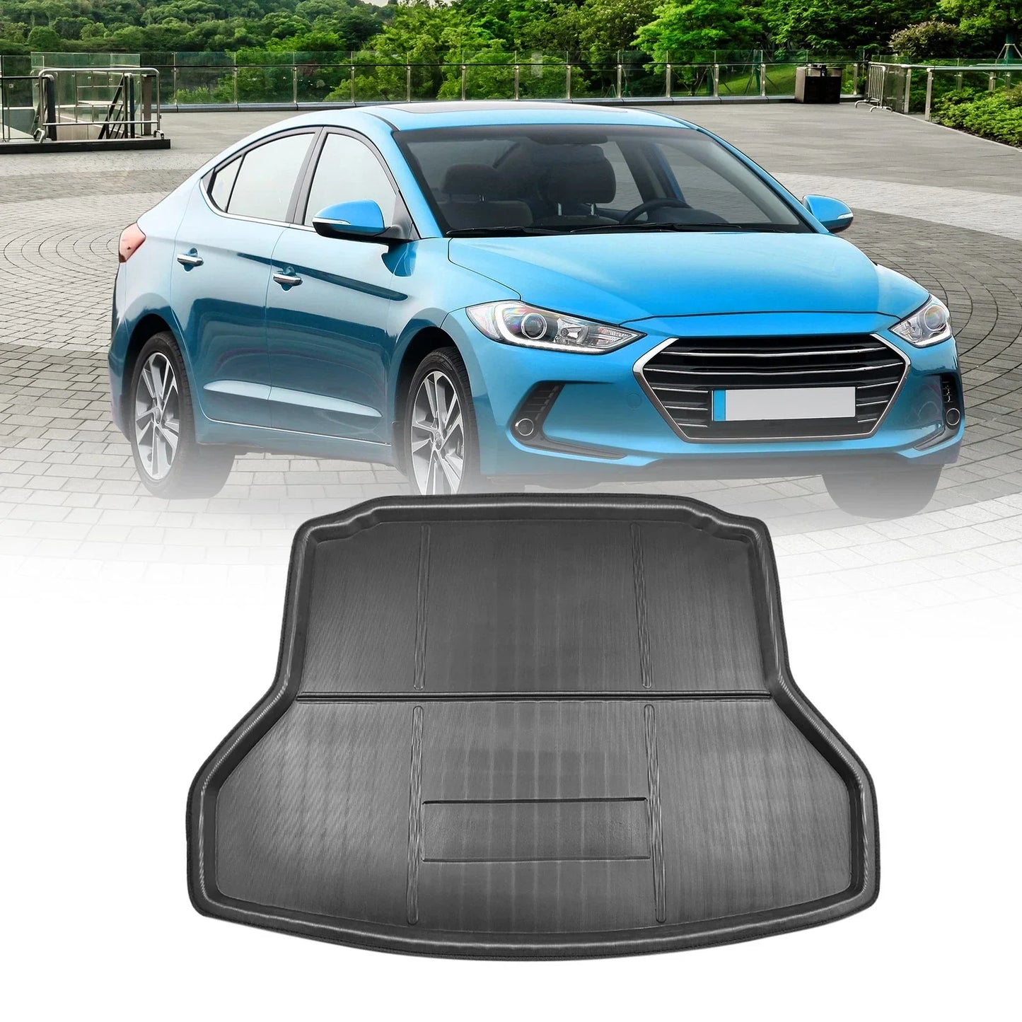 Cargo Trunk Tray Liner for Hyundai Elantra (2017-2018)
