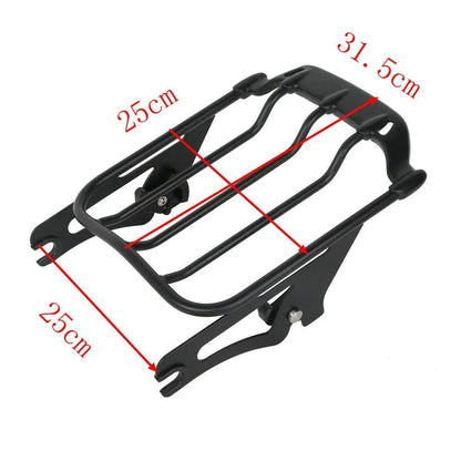 Backrest Sissy Bar Luggage Rack for Harley Street Glide (2009-2025)
