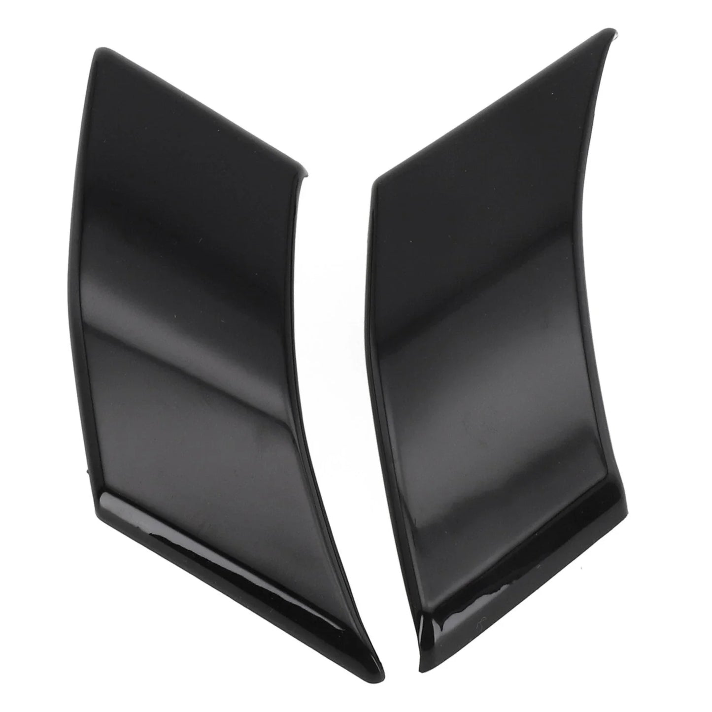 A Pillar Triangle Trim Glossy Black for Cars