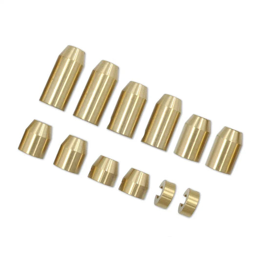 12x Brass Wheel Spoke Balance Weights for Motorcycle Spoked Wheels