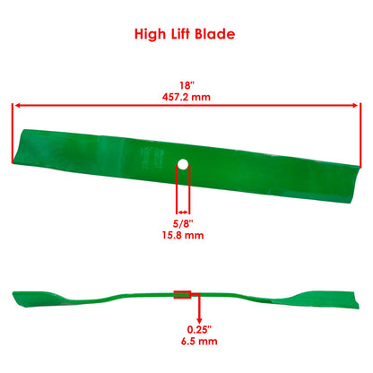 Deck Blade 18 Inch Replacement for Bobcat 52 Inch Deck (1994–2010)