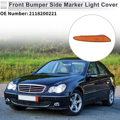 Right Front Bumper Side Marker Light Cover for Mercedes-Benz (2003-2009)
