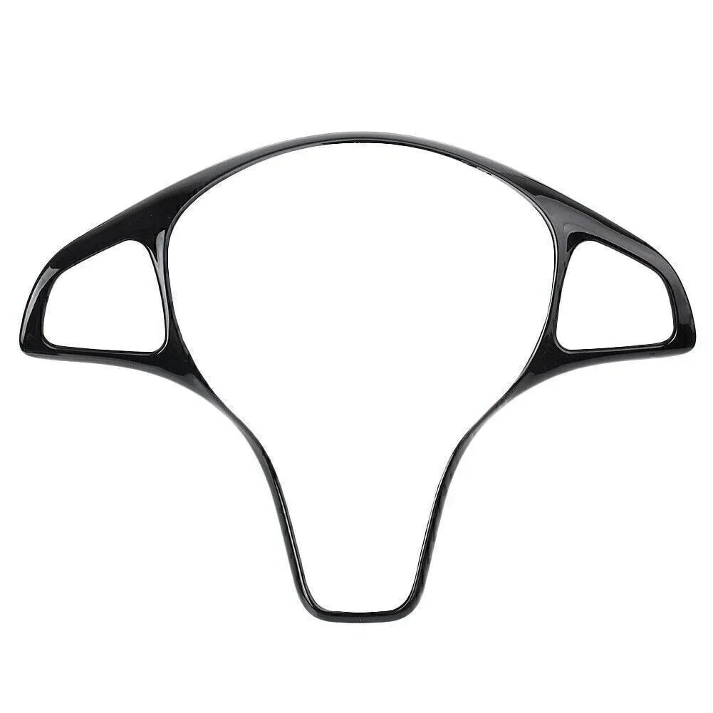 Black Steering Wheel Cover Trim for Benz A B C E S Class GLA GLC