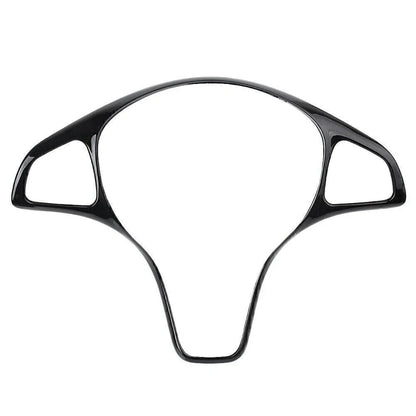 Black Steering Wheel Cover Trim for Benz A B C E S Class GLA GLC