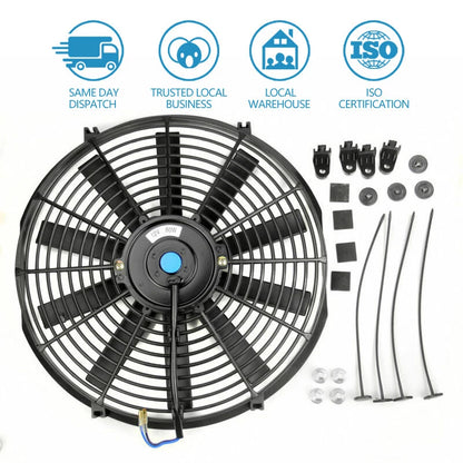 14" 12V 90W Electric Cooling Fan for Universal Vehicles