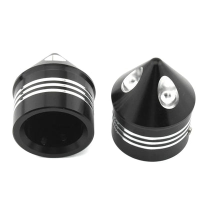 Front Wheel Axle Nut Covers for Harley Touring Road Glide Dyna Softail