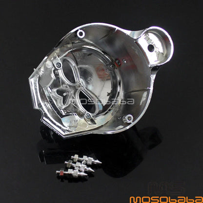 Chrome Infinity Zombie Horn Cover for Harley (1992-2014)