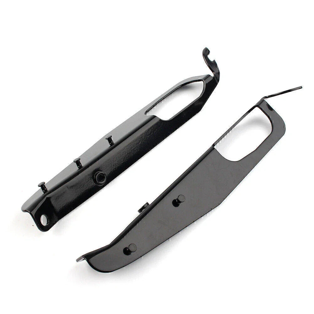 Black Heavy Duty Inner Fairing Support Bracket for Harley FLHX (1996-2013)