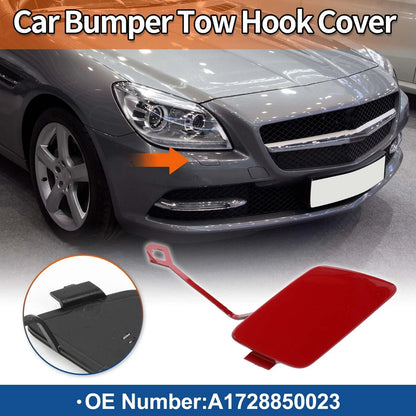 Front Bumper Tow Hook Cover for Mercedes-Benz SLK W172 (2004-2011) Bright Red