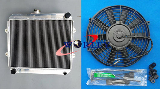 Aluminum Radiator Shroud Fan for HILUX RN85 RN90 22R 2.0L Petrol (88-97)