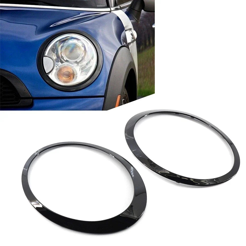 Headlight Trim Ring for Mini Cooper R55 R56 R57 R58 R59 (2007-2015)