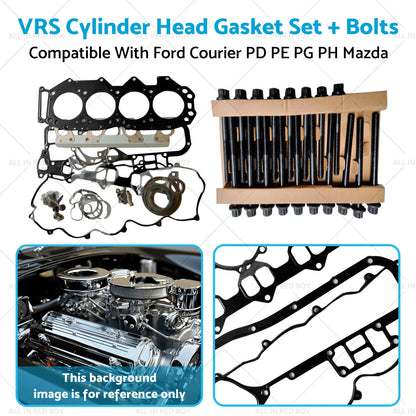 Cylinder Head Gasket Set + Bolts for Ford Courier, Mazda B2500 (1998-2006)