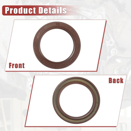 2 x Engine Crankshaft Seals for Lexus GS 300, IS 300 (1998-2005)