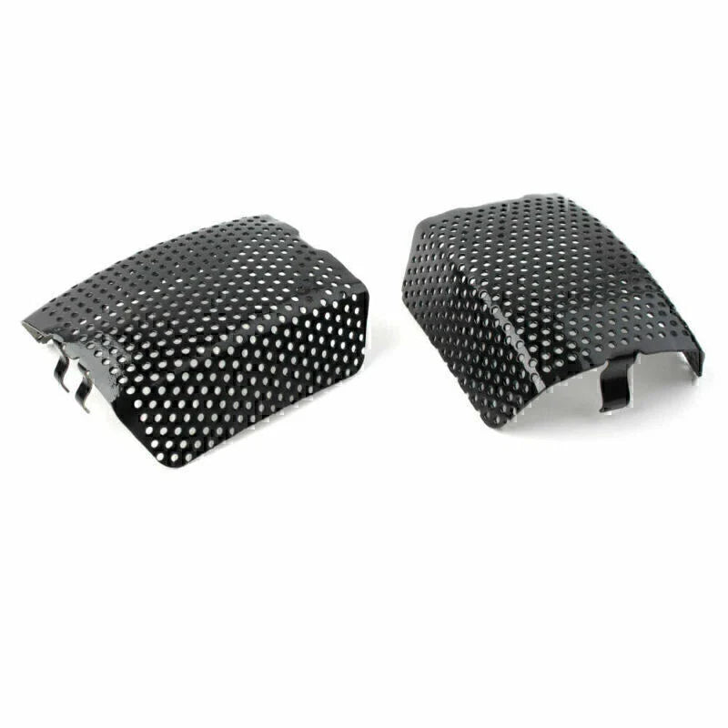 Black Steel Front Caliper Screen Inserts for Harley V-Rod (2008-2019)