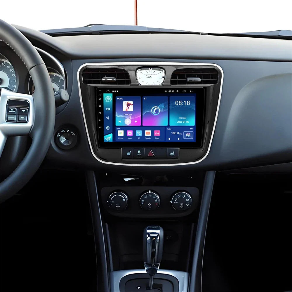 9'' Android GPS Navigation Head Unit for Chrysler 200 (2011-2014)