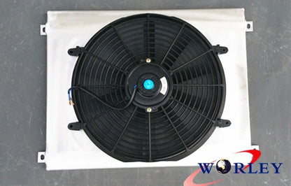 Aluminum Radiator Shroud & Fan for Jeep Grand Cherokee WJ WG 1999-2005