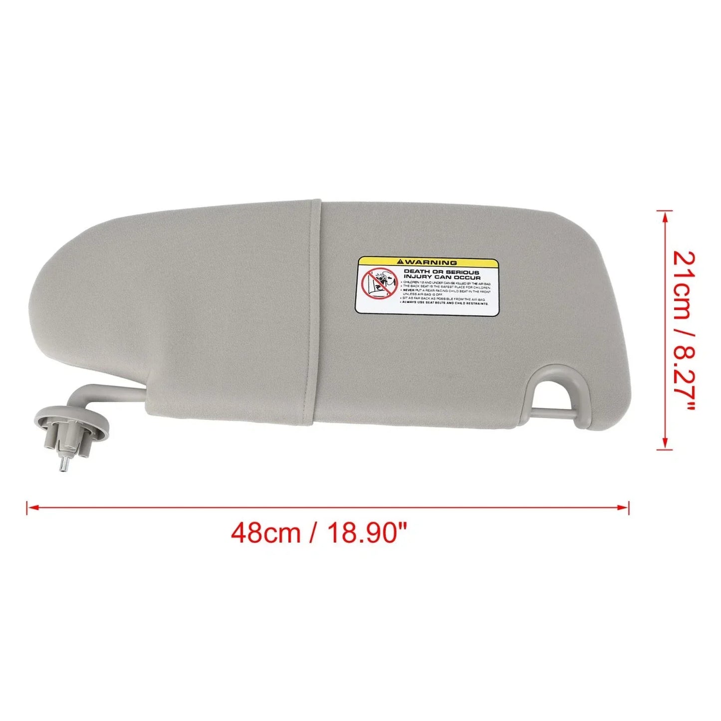Car Sun Visor Left Driver Side for Dodge Ram 1500 2500 (2002-2009)